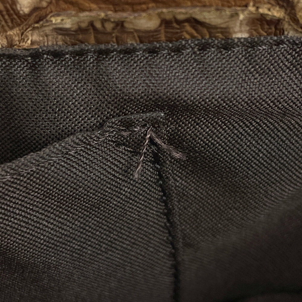 Fendi Zucca Pattern Handbag Animal Pattern Harako… - image 5